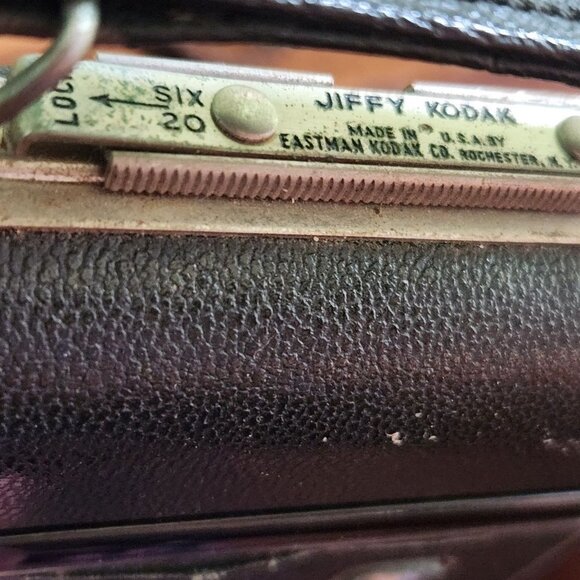 Eastman Kodak Vintage Jiffy Six 20 Folding Camera Twindar Lens - Picture 7 of 9